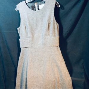 Kate Spade New York NY Marti Gray Wool Dress Bow